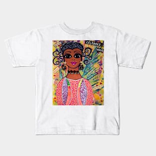 (French Version) Celebrate You - Caribbean Kids T-Shirt